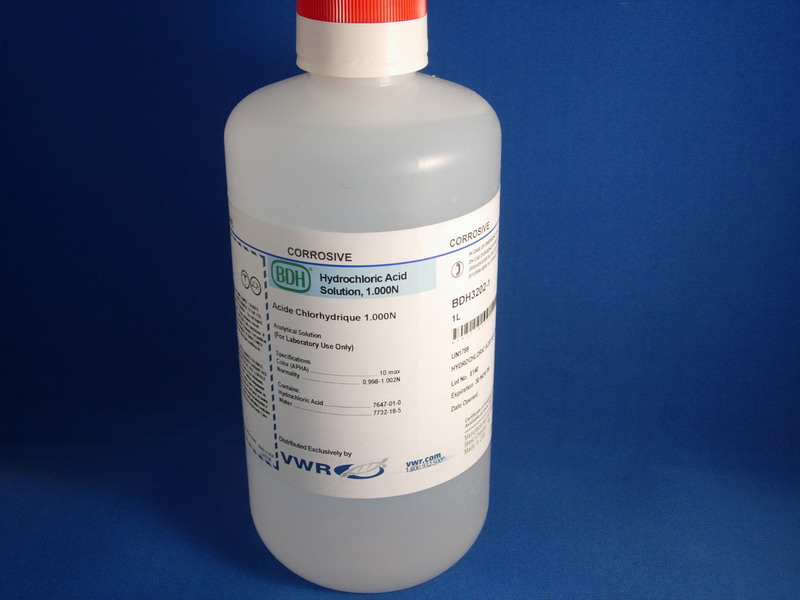 Hydrochloric Acid, Solution. 1.0N. 1L