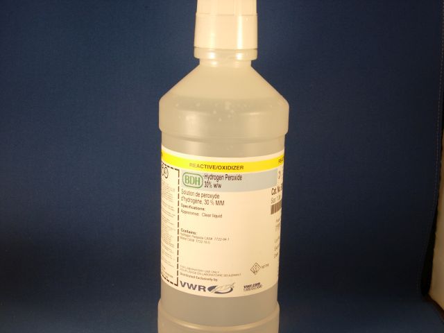 Hydrogen Peroxide, Solution. ACS Grade, 30%. 1L