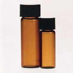 Sample Vials, Amber Glass - 15 x 48 mm