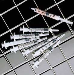 Syringes with Slip Tip, Sterile 10mL