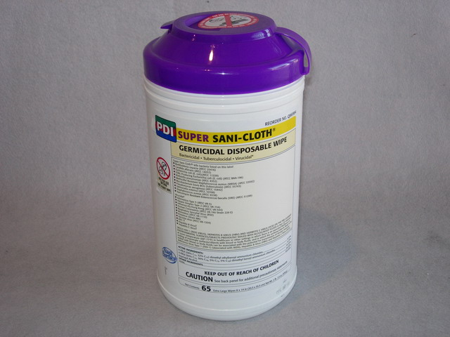 Wipe, Disposable Germicidal  8''x14'' - XLarge