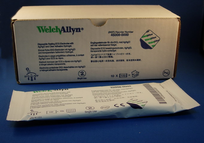 EKG Electrodes for Welch Allyn