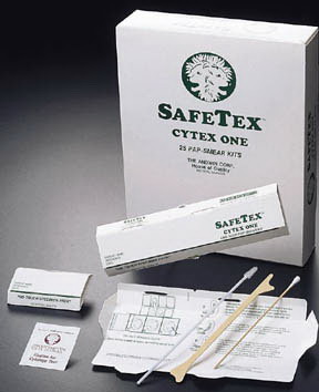 No Touch Safetex 25 Pap-Smear Kits (2 slides)
