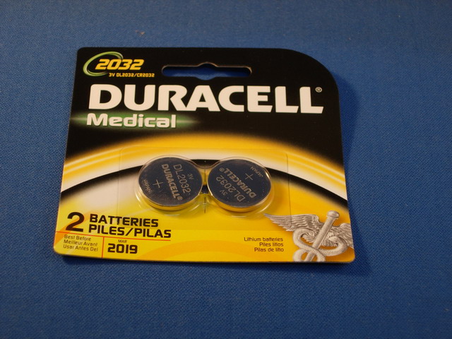 Battery, Button Cell - Size 2032