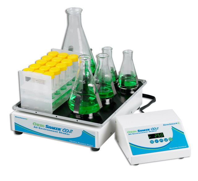 Orbi-Shaker & Orbi-Shaker CO2 Optional Dedicated Platform, 12 x 125ml Erlenmeyer Flasks