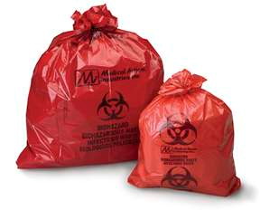 Bag, Infec. Waste (red) 23''x23''