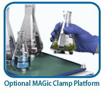 MAGic Clamp Universal Platform for Flasks & Tube Racks
