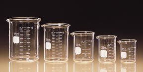 Pyrex* 5 Beakers Set