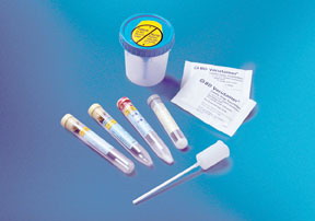 8 mL Plus Plastic Conical Bottom Tube with Preservatives