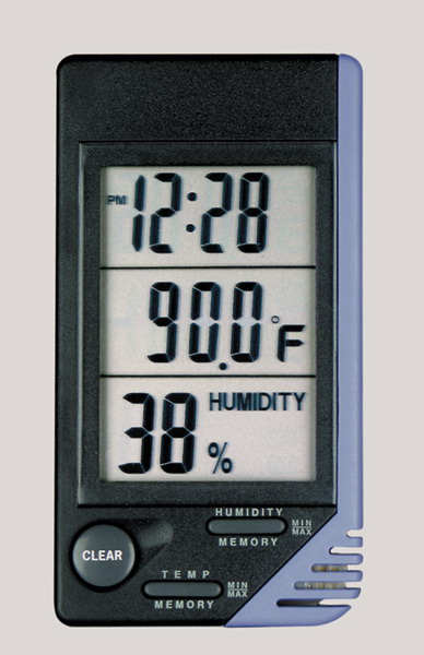 Traceable Air Thermometer and Clock