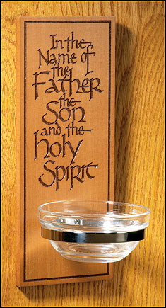 Name of the Father Holy Water Font
