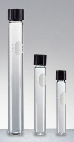 Pyrex Culture Tubes, Borosilicate with Screw Cap