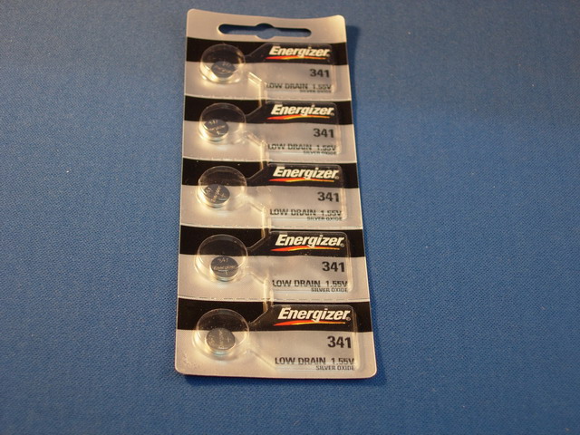 Energizer 341 Silver Oxide Battery