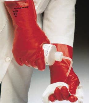 Ansell™ PVA™ Gloves, Size: 10; 12 in. (30.4cm); Men's