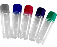 Cryogenic Sample Vial 2.0mL (Assorted Lids)