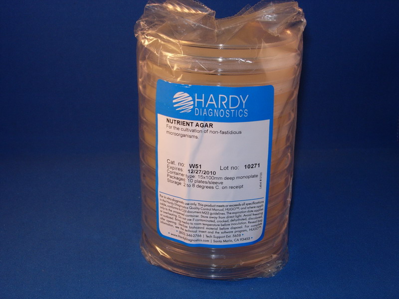 Nutrient Agar Plate