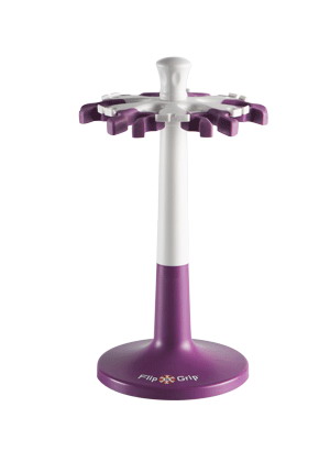 Flip & Grip Pipette Holder, Magenta