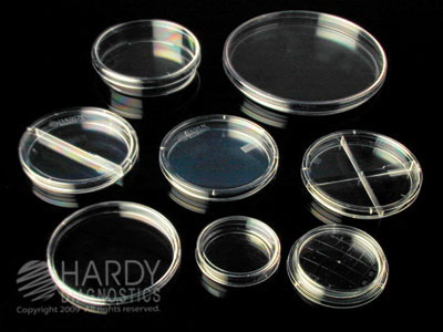 Petri Dish with Stackable Rings 100x15 mm.