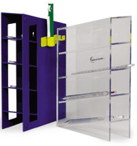 2-SHELF Acrylic Pipet Rack