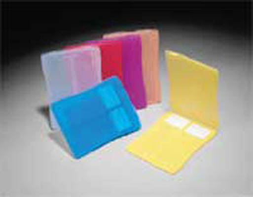 2 Place Slide Mailer, assorted colors