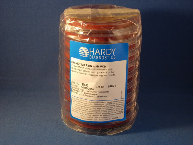 Thayer Martin w/ Vancomycin, Colistin, Nystatin