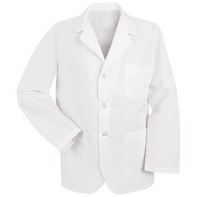 Counter Length Lab Coat - Large