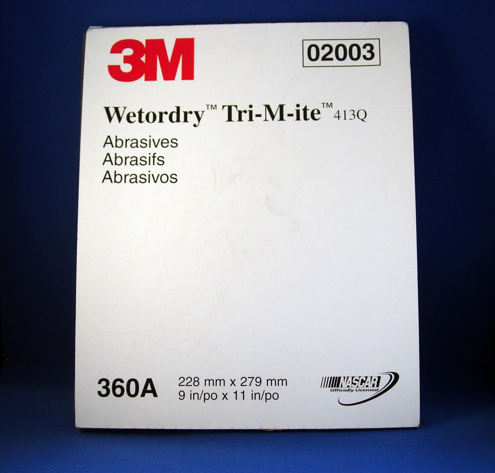 3M Wetordry Tri-M-ite Sheet, 02003, 9 in x 11 in, 360A