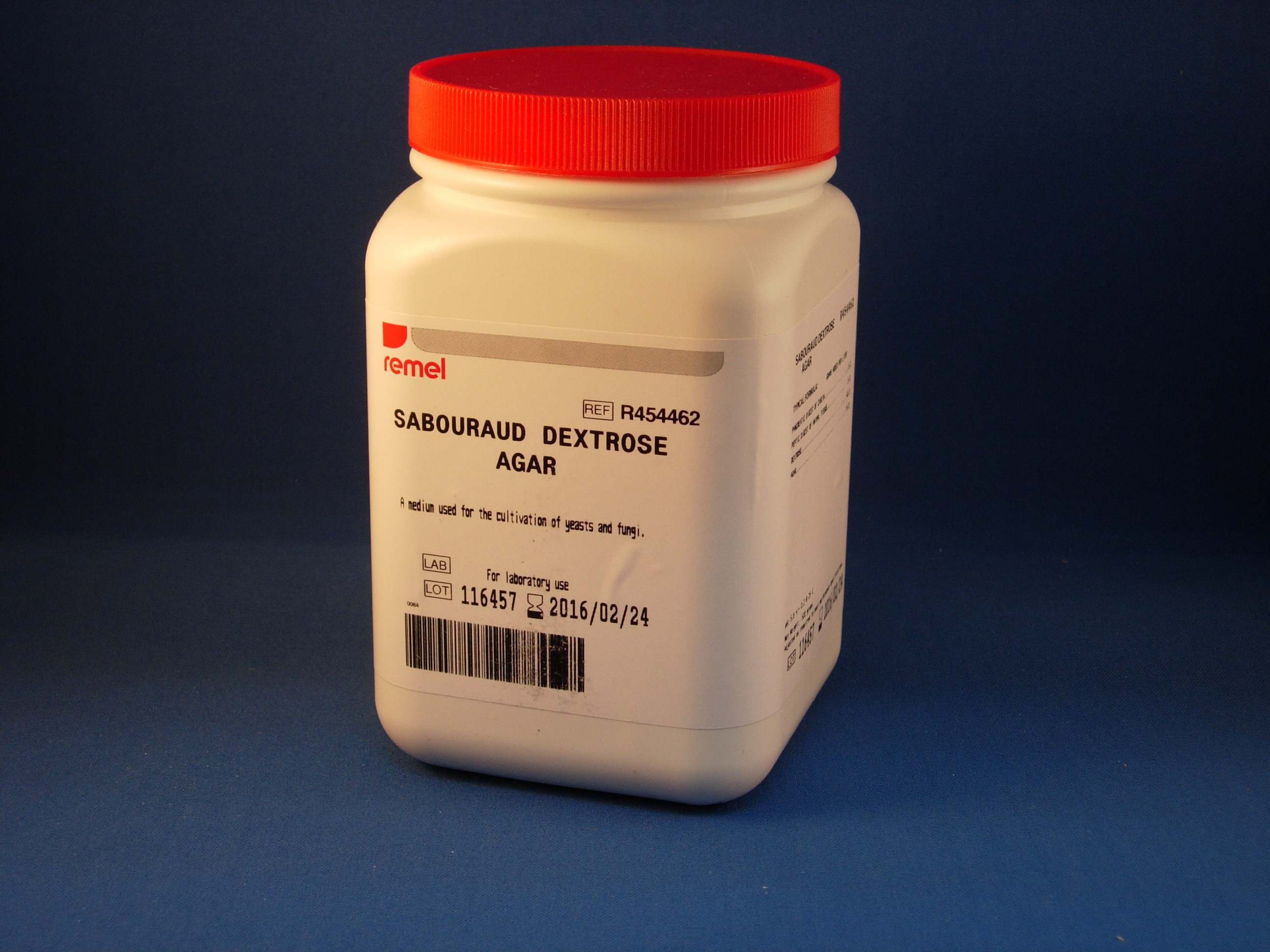 Sabouraud Dextrose Agar, pH 5.6; 500g