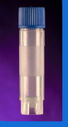 2.0mL cryo-loc vials, sterile, w/blue cap
