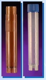 3.5mL cryo-loc vials, sterile w/yellow cap