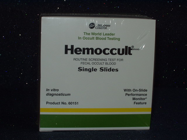 Hemoccult - single slide