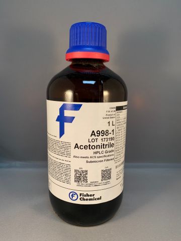 Acetonitrile, HPLC, 1L