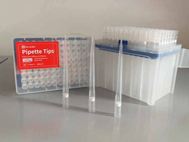 Universal Pipette Tips, 1000gl with filter
