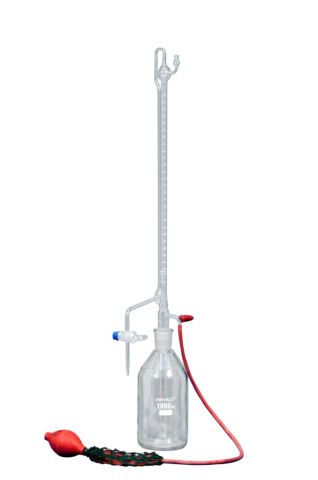 Automatic Self-Zero Burets with Stopcocks, Class A, Serialized, 25 mL