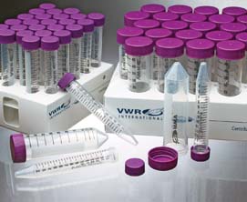 SuperClear Ultra-High Performance Centrifuge Tubes with Flat Caps, 50mL